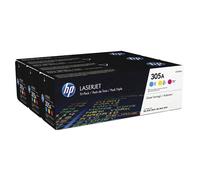 Original HP 305A Colour Toner Cartridge Multipack (CF370AM)