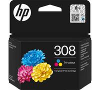 HP 308 Tri-color Original Ink Cartridge
