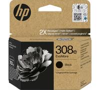 HP 308e EvoMore Black High Capacity Ink Cartridge - 7FP22UE (Original)