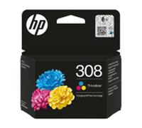 HP 308 Tri-color Original Ink Cartridge