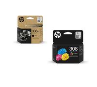 Original HP 308e & 308 High Capacity Ink Cartridge Multipack