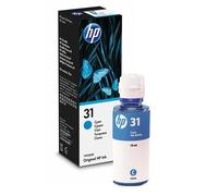 HP 1VU26AE Original HP 31 Cyan Ink Bottle - 1VU26AE