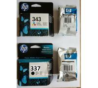 Original HP 337/343 Combo-Pack Ink Cartridges - CMYK Multipack C9364EE C8766EE