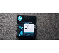 ORIGINAL HP 350 CB335EE BLACK INK CARTRIDGE. DATE DEC 2025, NEW IN SEALED BOX