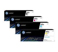 Original HP 4 Colour HP 415A Toner Cartridge Pack (W2030A, W2031A, W2033A, W2032A)