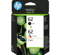 HP 62 2-pack Black/Tri-color Original Ink Cartridges