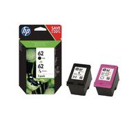 HP 62 2-pack Black/Tri-color Original Ink Cartridges
