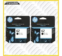 Original HP 62 Black Ink x2 Combo - For HP ENVY 5540 / 5640 / 5660