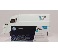 Original HP 650A Cyan Toner Cartridge 15000 Pages - CE271A
