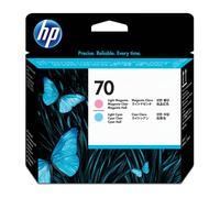 Original HP 70 Light Cyan and Light Magenta Printhead (C9405A)