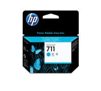 Original HP 711 Cyan Ink Cartridge (CZ130A) - HP Designjet Series Ink Cartridges - HP DesignJet T520 Ink Cartridges