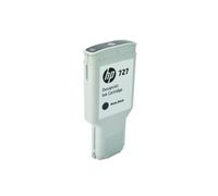 HP 727 Photo Black Original Ink Cartridge | Compatible with DesignJet T930, T1500, T1530, T2500, T2530, 300 ml (F9J79A)