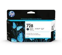 Original HP 728 Matte Black Ink Cartridge (3WX25A)