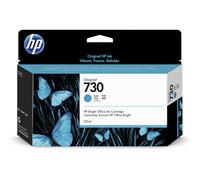 Original HP 730 Cyan Ink Cartridge (P2V62A)
