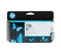 Original HP 738 Cyan Ink Cartridge (498N5A)