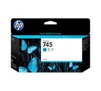 Original HP 745 130ml Cyan DesignJet Ink Cartridge - F9J97A