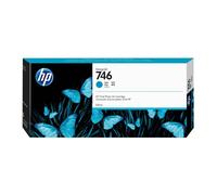 Original HP 746 Cyan Ink Cartridge (P2V80A)
