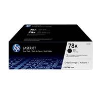 Original HP 78A Black Laser Toner Cartridges Dual Pack (CE278AD)