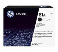 HP 81A original toner cartridge black standard capacity 10.500 pages 1-pack