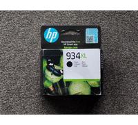 ORIGINAL HP 934XL BLACK C2P23AE INK CARTRIDGE. DATE APR 2025, NEW IN SEALED BOX
