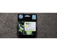 ORIGINAL HP 951XL YELLOW CN048AE INK CARTRIDGE. DATES 2021 OR 2022, NEW & SEALED