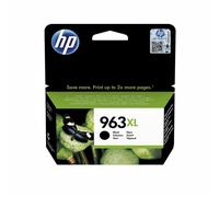 HP 963XL Black Original Ink Cartridge, High Yield | Compatible with OfficeJet Pro 9010, 9010e, 9020, 9020e, yield 2000 pages (3JA30AE)