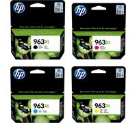 HP 963 4-pack Black/Cyan/Magenta/Yellow Original Ink Cartridges