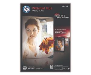 Original HP A4 Premium Pluss Semi Gloss Photo Paper 300gsm (20sheets)