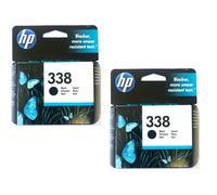 Original HP Cartridges 2 X 338 Deskjet 5940 6540 6840 9800 / CB331EE New & OVP