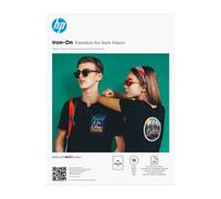 Original HP Iron-On Transfers for Dark Fabric A4 - 10 Sheets (8L1U7A)
