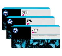 Original HP No.771 Magenta Ink Cartridge (Pack of 3)
