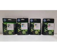 Original HP88XL (Black-C9396AE/Cyan-C9391AE/Megenta-C9392AE/Yellow-C9393AE) +VAT