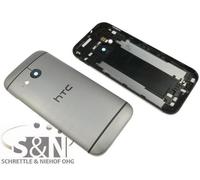 Original HTC One Mini 2 M5 Housing Battery Cover Backcover Shell, Titanium Gray