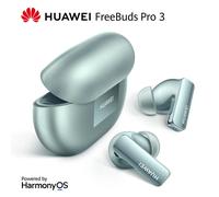 Original Huawei FreeBuds Pro 3 Headphones Wireless Bluetooth 5.2 Earphones TWS Noise Cancelling Earbuds Cellphones Fone Headset CN Version-Silvery