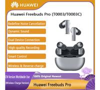 Original Huawei Freebuds Pro Qi Wireless Charge Bluetooth Earphone Dual Devices Connection ANC Headphone Headset Wireless Silver