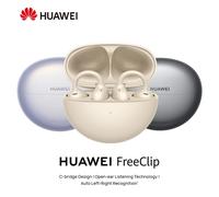 Original HUAWEI FreeClip Earphones Ear Clip Wireless Bluetooth 5.3 Headphones Call Noise Reduction Earbuds Spatial Audio Headset CN Version-Purple