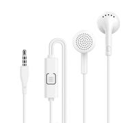 Original Huawei Headphones White - pause button