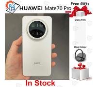 Original Huawei Mate 70 Pro 5G Mobile Phone 6.9 Inches Kunlun Glass 2 Display Kirin 9020 HarmonyOS 4.3 AI Quad Camera Smartphone Black