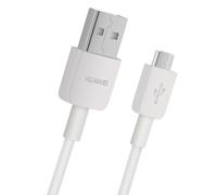 Original Huawei Micro-USB Charge & Sync Cable, Anti-knots, 1m- White