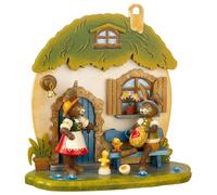 Original Hubrig Folk Art Hasenhausen Erzgebirge