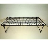 Original IKEA IKEA GREJIG Shoe Rack, Metal, Dark, Pack of 1