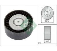 Original INA Deflection/Guide Pulley Ribbed Belt 532 0558 10 for Land Rover