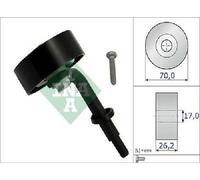 Original INA Tensioner Pulley V-Belt 531 0783 10 For BMW