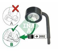 Original INA Tensioner V-Ribbed Belt 531 0790 10 for BMW Land Rover Opel