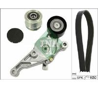 Original INA V-Ribbed Belt Set 529 0469 20 for Audi Ford Seat Skoda VW
