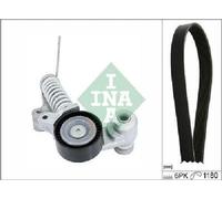 Original INA V-Ribbed Belt Set 529 0485 10 for Volvo
