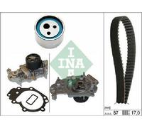 Original INA Water Pump + Timing Belt Kit 530 0182 31 for Renault