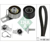 Original INA Water Pump + Timing Belt Set 530 0698 30 for Citroën DS Ford Opel