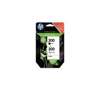 HP 300 2-pack Black/Tri-color Original Ink Cartridges