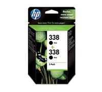 Original Ink Cartridge HP 338 2 Cartridges Black